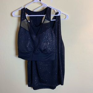 Gold Stars Athletic Tank and Sports Bra Sizes XXL